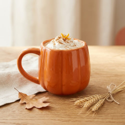 Pumpkin Shaped Mug